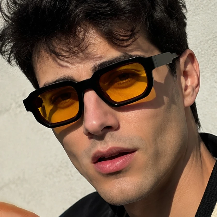 Designer Sunglasses - Sexy Square Sunglasses Women Men Black