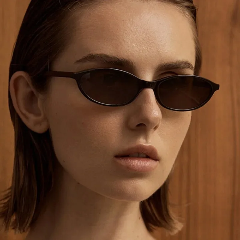 Small Oval Sunglasses Women Vi - Sunglasses Uv400 ulasan dan harga