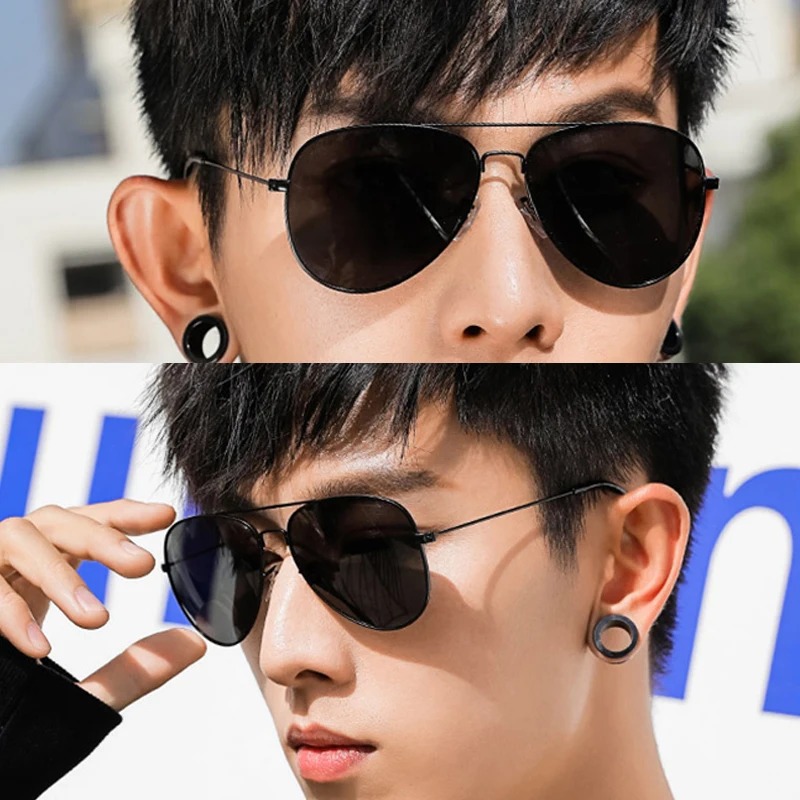 Luxury Men's Brand Sunglasses  - Sunglasses Uv400 ulasan dan harga