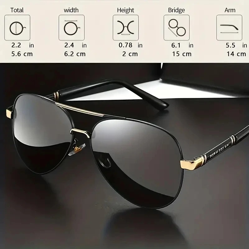 1/2PCS Retro Polarized Sunglas - Sunglasses Uv400 ulasan dan harga