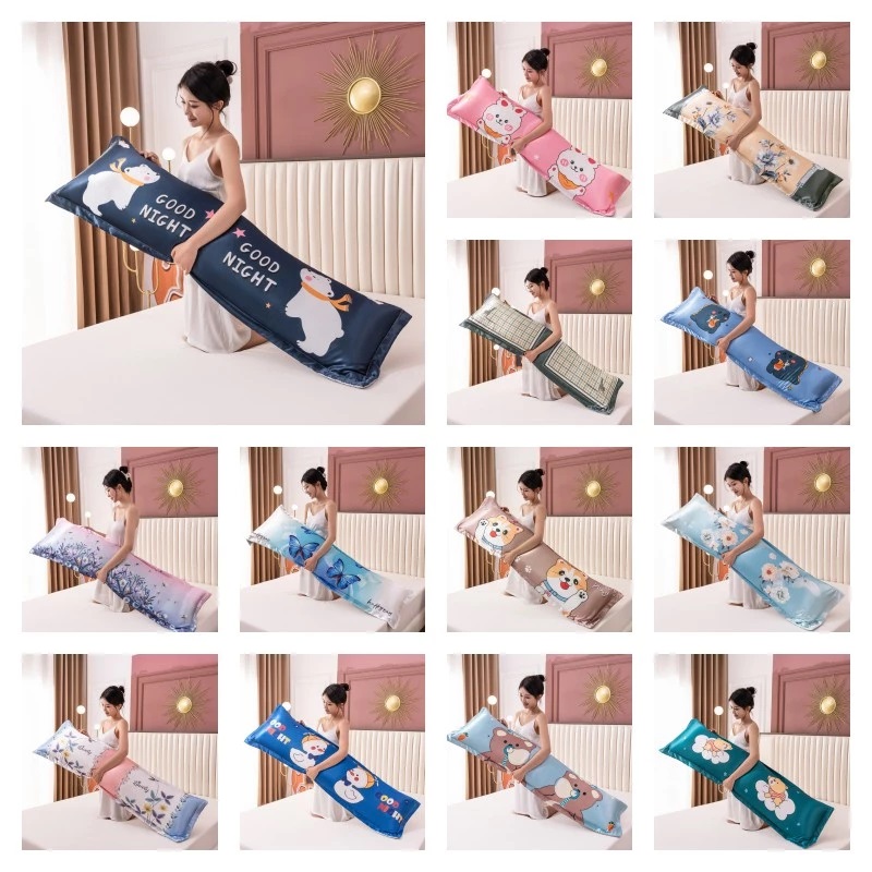 Cool Summer 120/150/180Cm Long - Silk Pillowcase ulasan dan harga