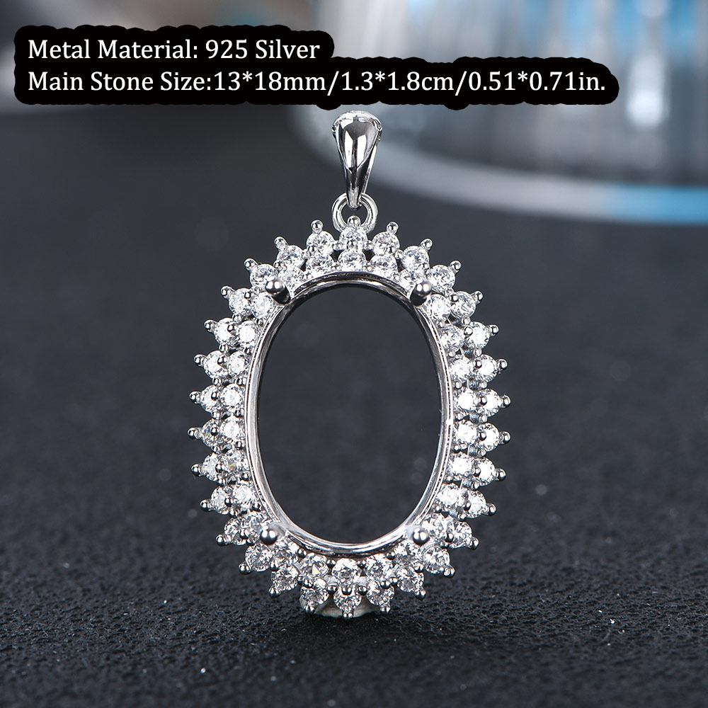 13x18mm S925 Sterling Silver R - Luxury Gift Set ulasan dan harga