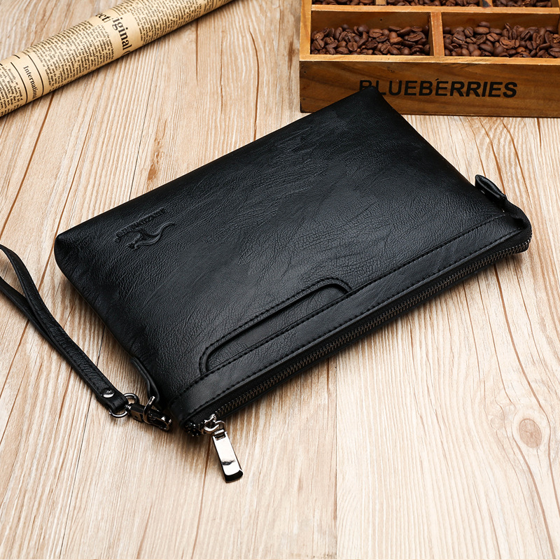 Business Clutch Bag High Quali - Leather Wallet Men ulasan dan harga