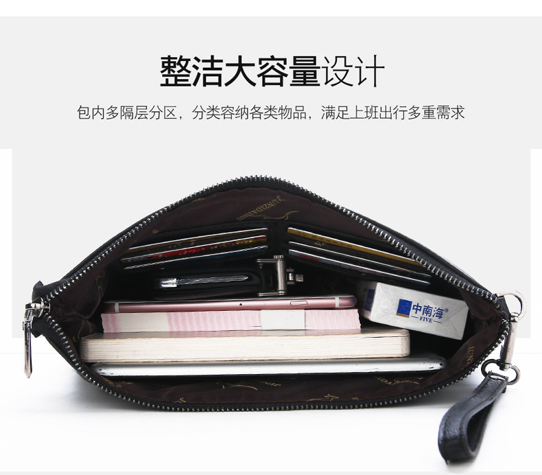 Brand Design Men Envelope Clut - Leather Wallet Men ulasan dan harga
