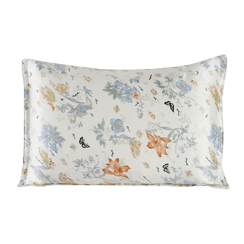 One Side Pillowcase 1pc 100% M - Silk Pillowcase ulasan dan harga