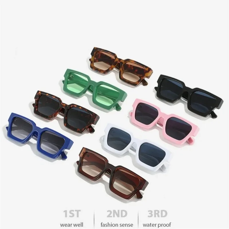 Classic Square Frame Sunglasse - Designer Sunglasses ulasan dan harga